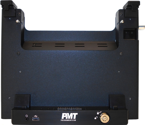 Precision Mounting Technologies AS7.D920.100-PS Vehicle Tablet Dock - For Dell Latitude 12 Rugged - Port Replicator - Black