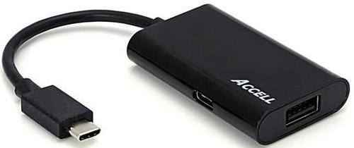 ACCELL U213B-001B USB-C to USB-A 3.0 Type C Adapter - Black