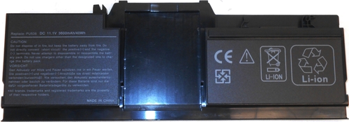 Generic B-DEL-39-M 11.1V Battery - For Dell Latitude XT Models - Black
