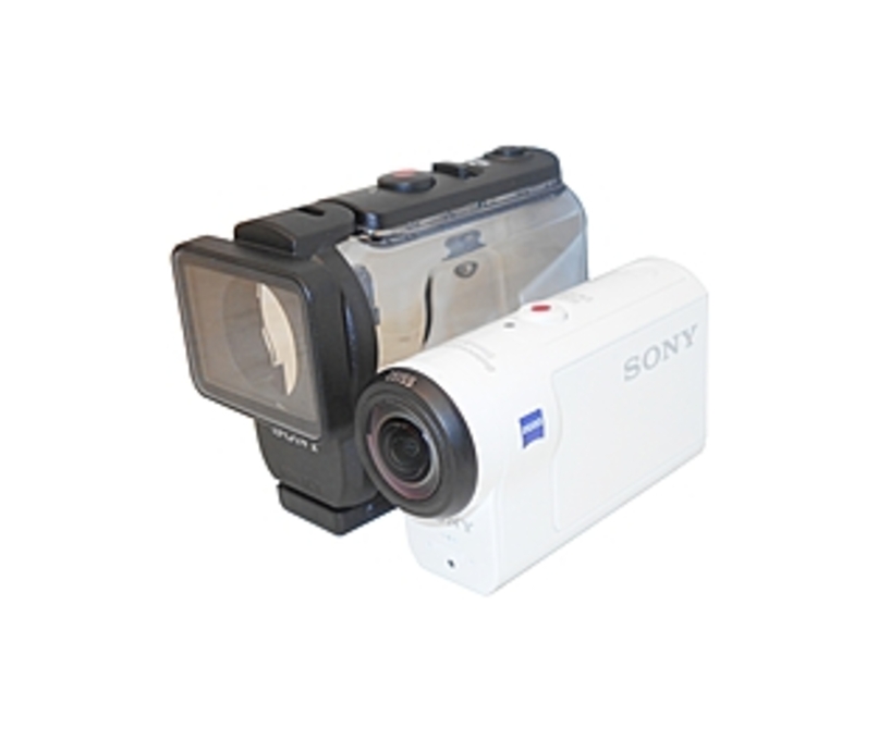 Sony HDR-AS300/W 8.57 Megapixel Action Camera - 2.6 mm f/2.8 Wide Angle - White