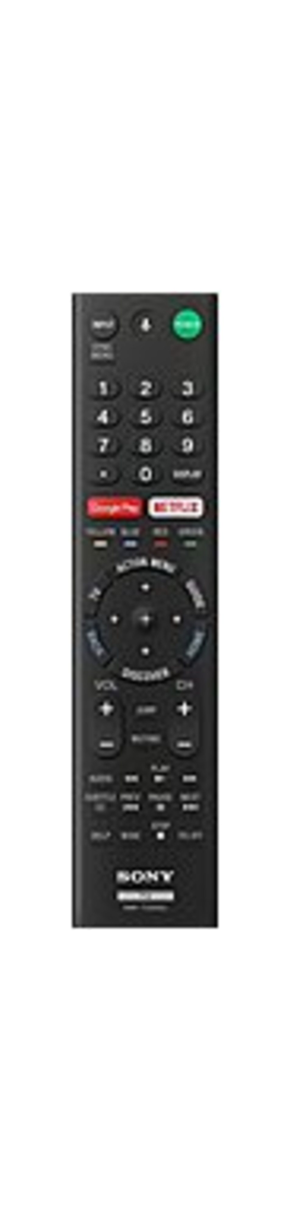 Sony RMF-TX200U TV Voice Remote Control - Battery Required - Black