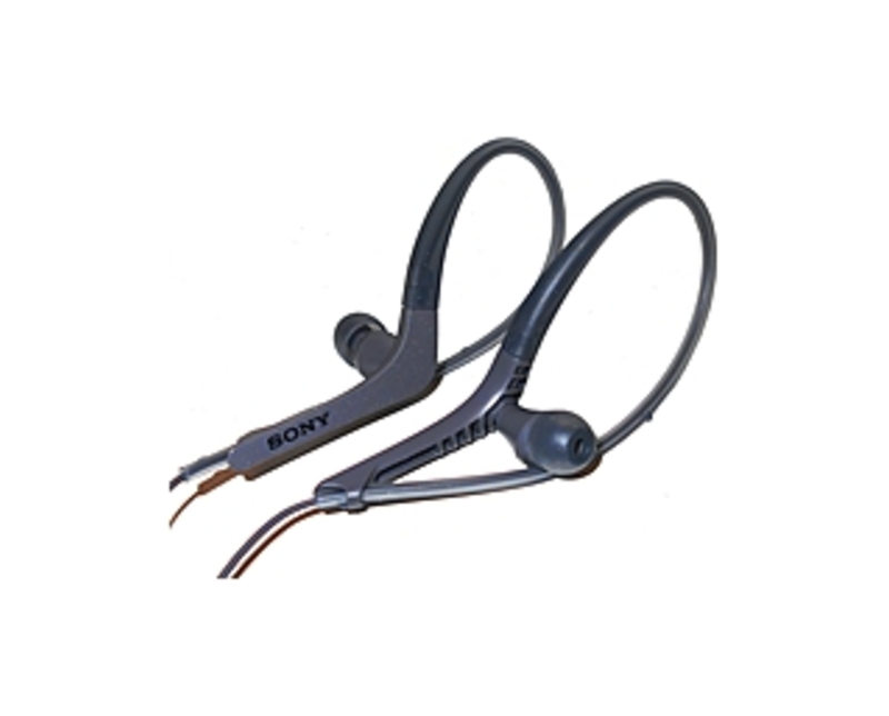 Sony MDR-AS410AP/B In-Ear Over-the-Ear Mount Sports Earphones with Mic - Gray