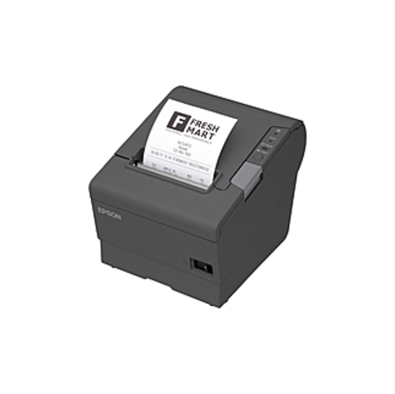 Epson TM-T88V Direct Thermal Printer - Monochrome - Desktop - Receipt Print - 11.81 in/s Mono - 4 KB - PoweredPlus USB - Receipt - 3.27" Roll Diameter