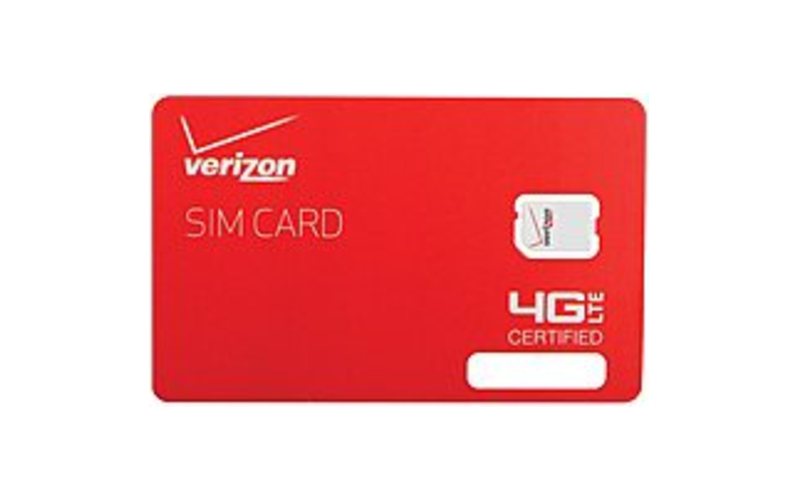 Verizon BULKSIM4FF-A 4G LTE Nano SIM Card - 4FF - 1 Pack