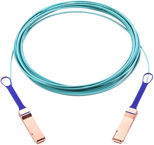 Mellanox Active Fiber Cable, VPI, Up to 100Gb/s, QSFP, 15m - Fiber Optic for Network Device, Switch - 12.50 GB/s - 49.21 ft - 1 x QSFP Network - 1 x Q