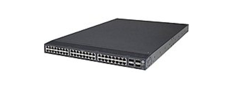 HP JG336A 48-Port 5900AF-48XGT-4QSFP Managed Switch - Rack-mountable - Black