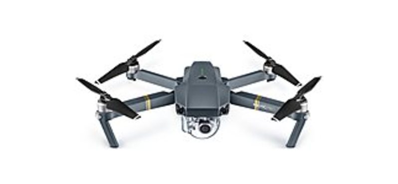 DJI CP.PT.000500 Mavic Pro Quadcopter with Remote Controller - Gray