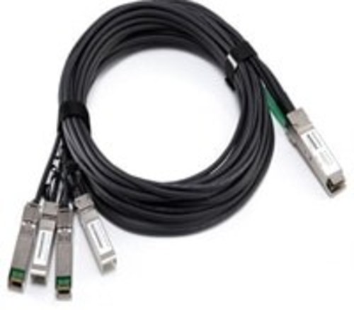 Image of Dell K9HPR 1 Meter QSFP Plus to 4 x 10GbE SFP Plus Breakout Cable - Black