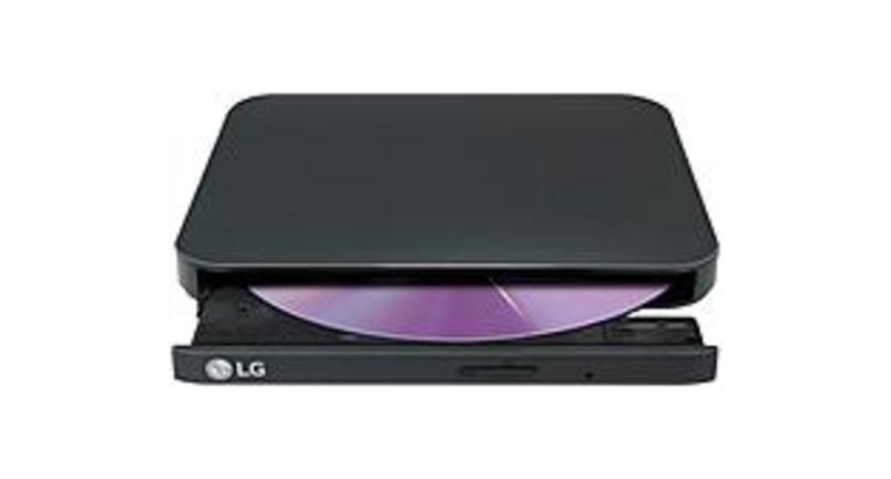 LG SP80NB80 Portable DVD-Writer - DVD-RAM/±R/±RW Support - 24x CD Read/24x CD Write/24x CD Rewrite - 8x DVD Read/8x DVD Write/8x DVD Rewrite