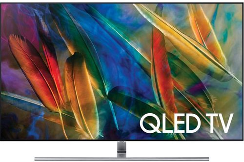 Samsung Q Series QN55Q7FAMF 55-inch 4K Ultra HD Smart QLED TV - 3840 x 2160 - 240 Motion Rate - HDMI, USB - Black