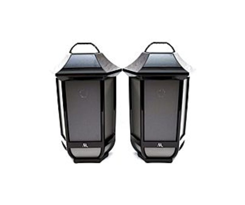 Acoustic Research Premier Series AWSEE2BK2PKU Indoor/Outdoor Wireless Speaker - Hanging Lantern Design - Bluetooth Connectivity - 10 Watt Speakers - B