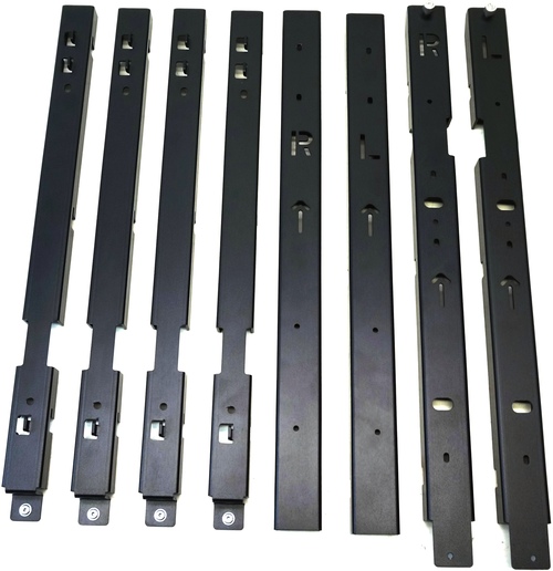 HP QL181B POD Rackmount PDU Bracket Kit - 8 Brackets - Black