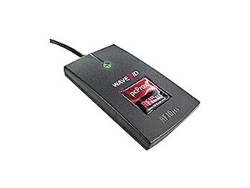 RF IDeas pcProx 82 Series RDR-6382AKU Indala 26bit Proximity Card Reader - USB