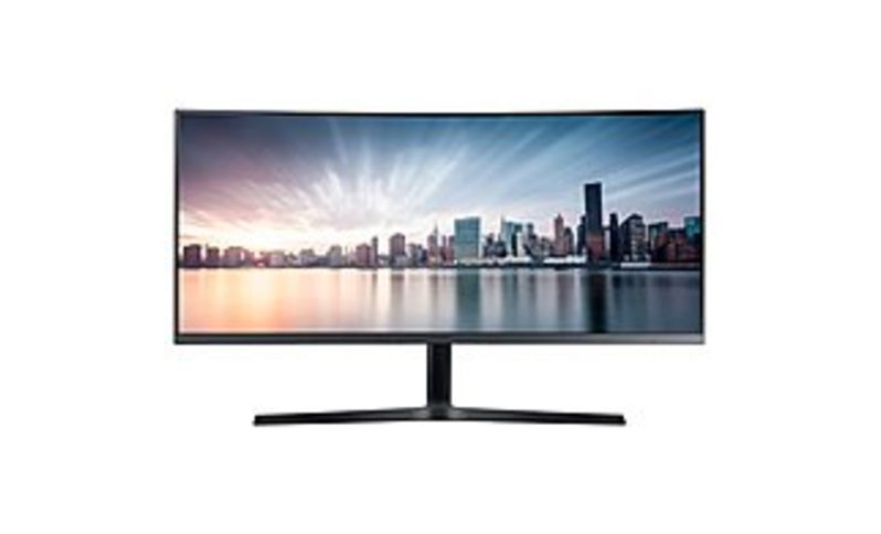 Samsung LC34H890WJNXZA 34-inch WQHD Curved LED Monitor - 3000:1 - 3440 x 1440 - 21:9 - 4ms - USB, HDMI - Black