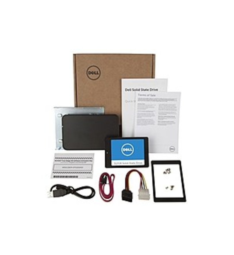 Dell SNP110SK/512G 512 GB 2.5-Inch 6 Gbps SATA Internal SSD Upgrade Kit for Desktops and Notebooks