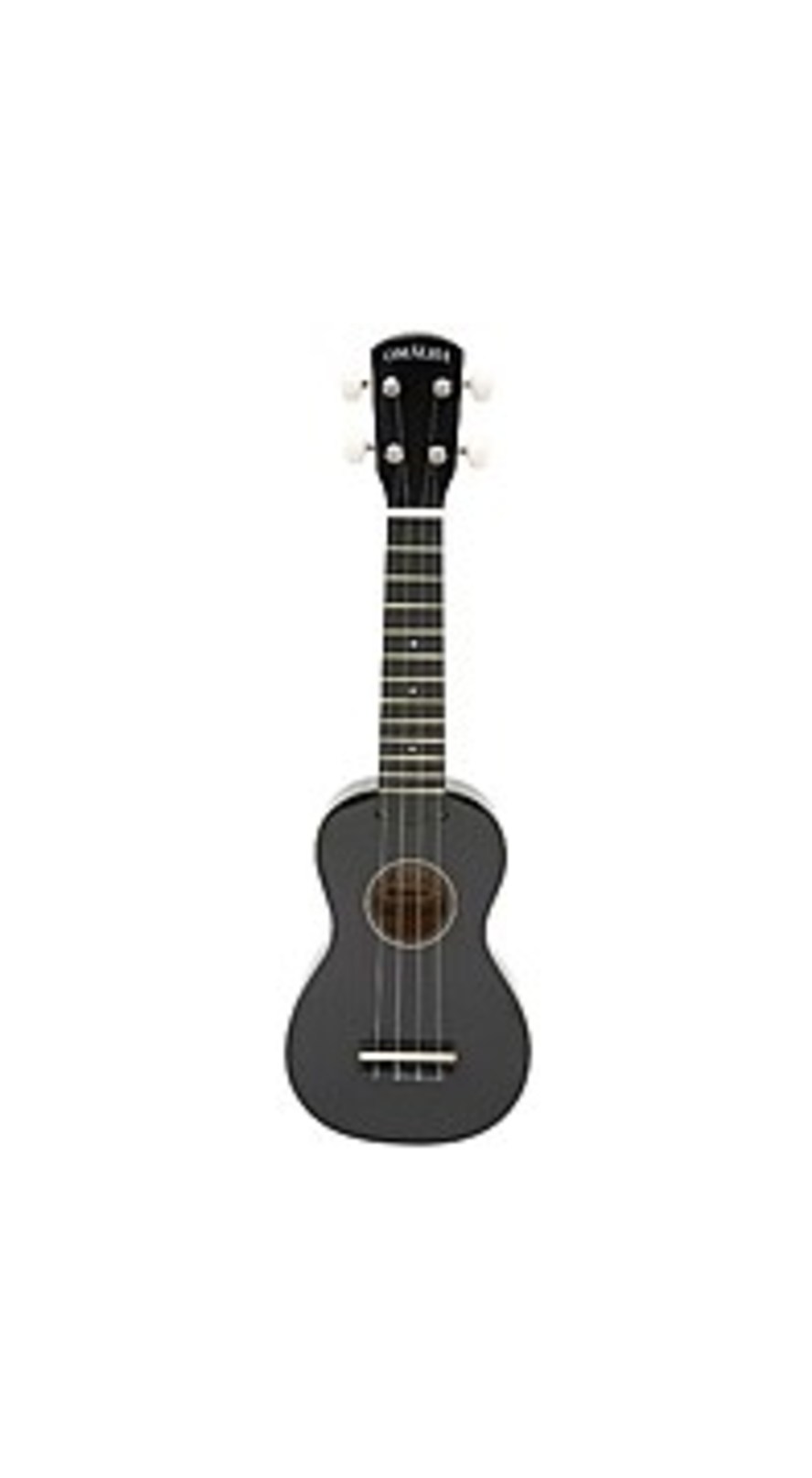 Omalha EMFBK Soprano 2-Tone Ukulele - Black