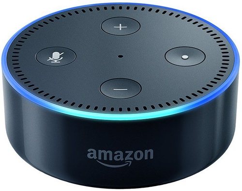 Amazon 53005166HD Echo Dot 2nd Generation Smart Speaker - Black