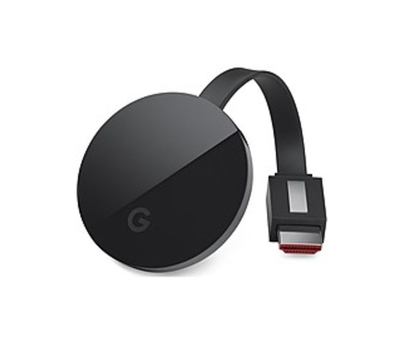 Google GA3A00403A14 Chromecast Ultra Streaming Video Device - Black