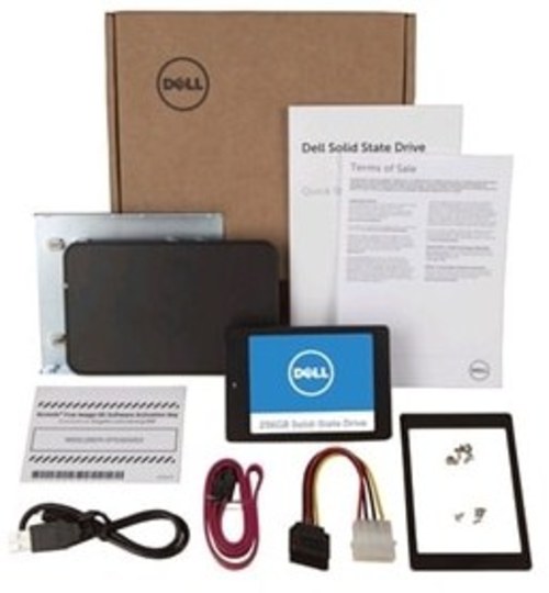 Dell SNP110SK/256G 256 GB 2.5-Inch 6 Gbps SATA Internal SSD Upgrade Kit for Desktops and Notebooks