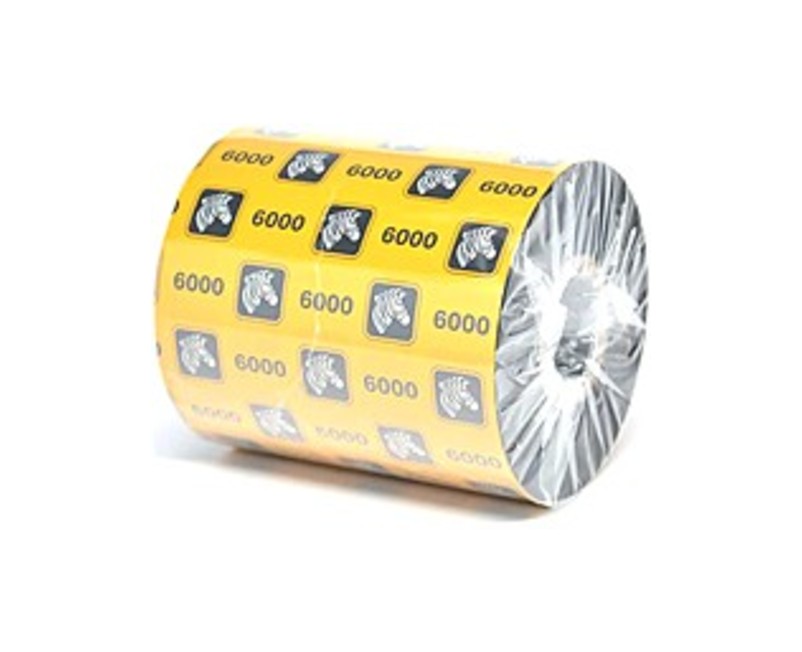 Zebra Ribbon - Black - Thermal Transfer - 2.36" x 1476 ft Ribbon Size - 24 / Carton