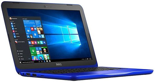 Dell Inspiron 11 3000 Series I3162-7142BLU 11-3162 Laptop PC - Intel Celeron N3060 1.6 GHz Dual-Core Processor - 4 GB DDR3L SDRAM - 32 GB eMMC Drive -
