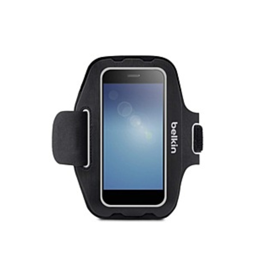 Belkin F8M952-C00 Universal Sport-Fit Armband for 4.9-inch Devices - Small - Black