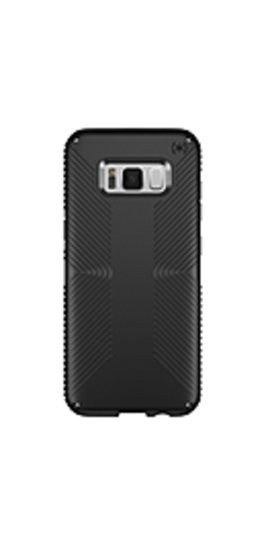 Speck Presidio Grip Smartphone Case - For Smartphone - Black - Matte - Slip Resistant, Shock Absorbing, Scratch Resistant, Impact Absorbing, Drop Resi