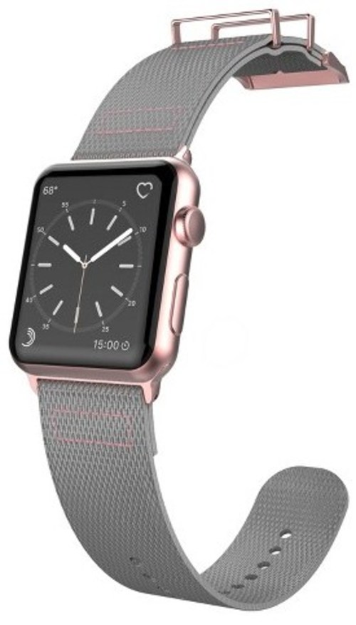 X-Doria Field Series 6950941456944 Band for Apple 1.5-inch Watch - Rose, Gray
