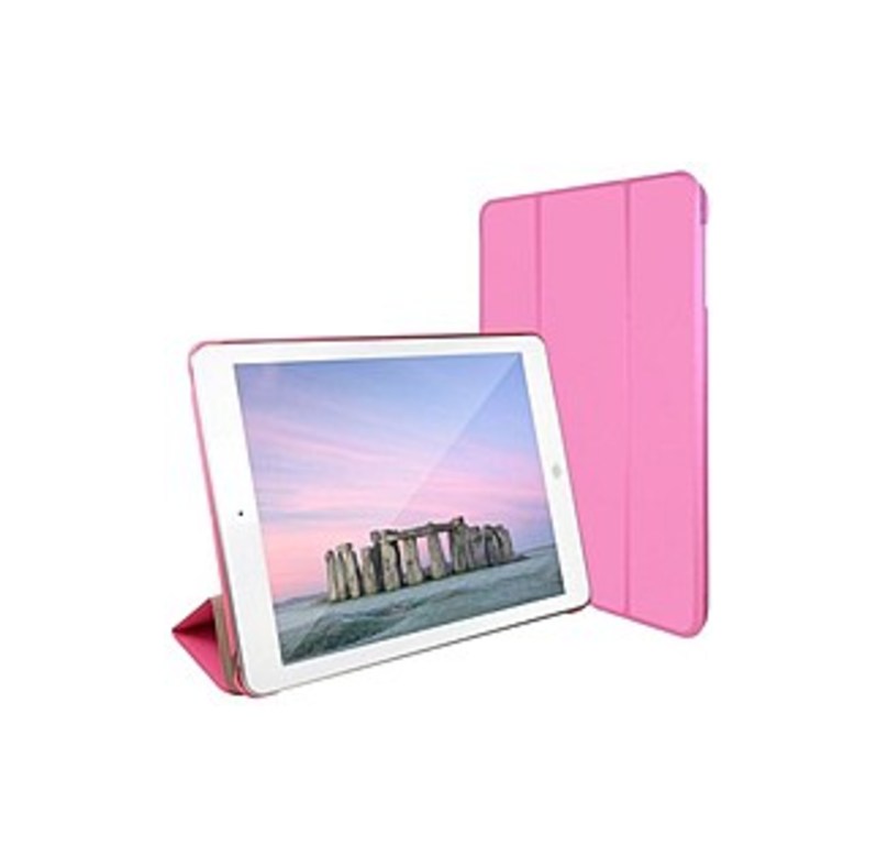SuprJETech 684357654927 Slim-Fit Smart Case for iPad Air (5th Generation) - Pink