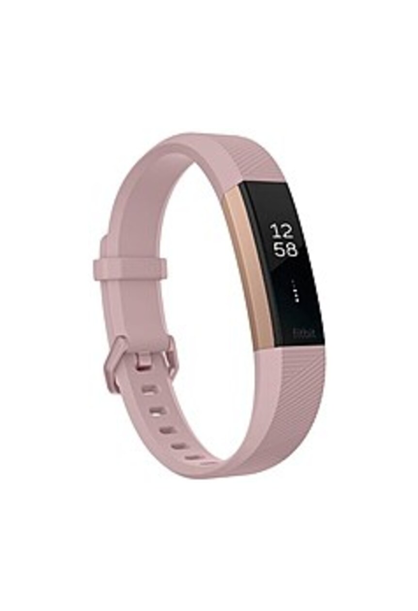 Fitbit FB408RGPKL Alta HR Activity Tracker with Heart Rate - Large - Soft Pink, Rose Gold