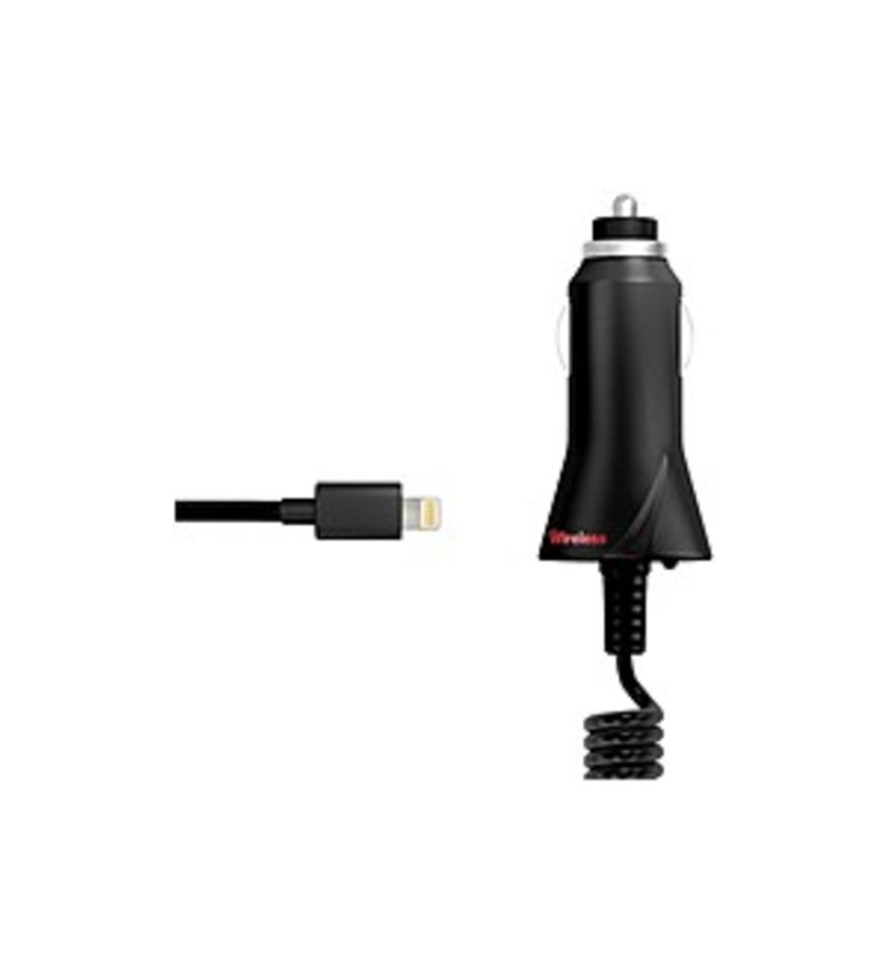 Just Wireless 705954030003 Car Mobile Charger for iPhone 5/5S - Black