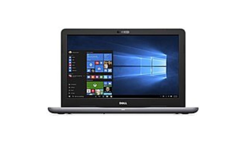 Dell Inspiron 5567 I5567-5734GRY-PUS Laptop PC - Intel Core i5-7200U 2.5 GHz Dual-Core Processor - 8 GB DDR4 RAM - 1 TB Hard Drive - 15.6-inch Display