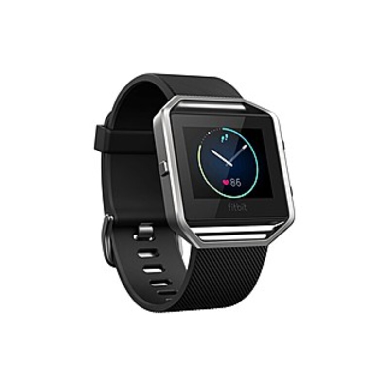 Fitbit Blaze Smart Watch - Wrist - Optical Heart Rate Sensor, Accelerometer, Altimeter, Ambient Light Sensor, Pedometer - Text Messaging, Silent Alarm