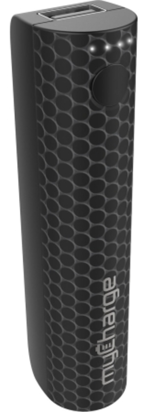 MyCharge SPU22KP-A 2200 mAh Rechargeable Style-Power Portable Charger - Black Dot