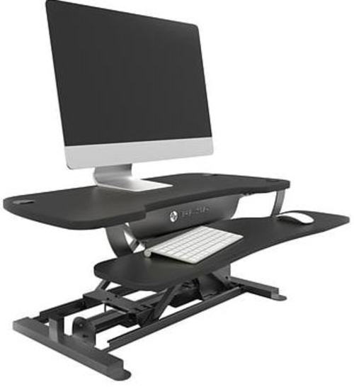 Versa Tables SP7643624-00-01 VersaDesk Power Pro 36x24-inch Electric Height Adjustable Standing Desk Riser - Black