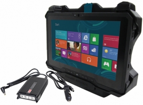 Gamber-Johnson 7170-0552-00 Docking Station with Lind 12-16V Auto Power Supply for Dell Latitude 12 Rugged Tablet - No RF