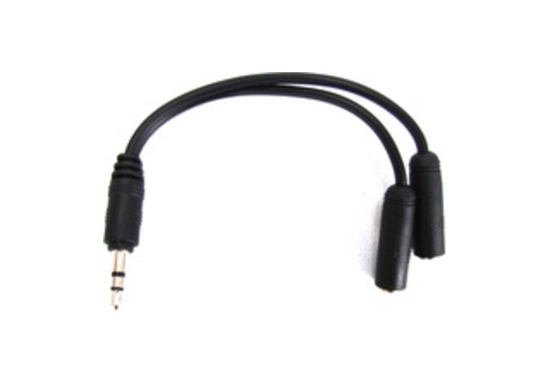 GE 33556 3.5 mm Audio Splitter Cable