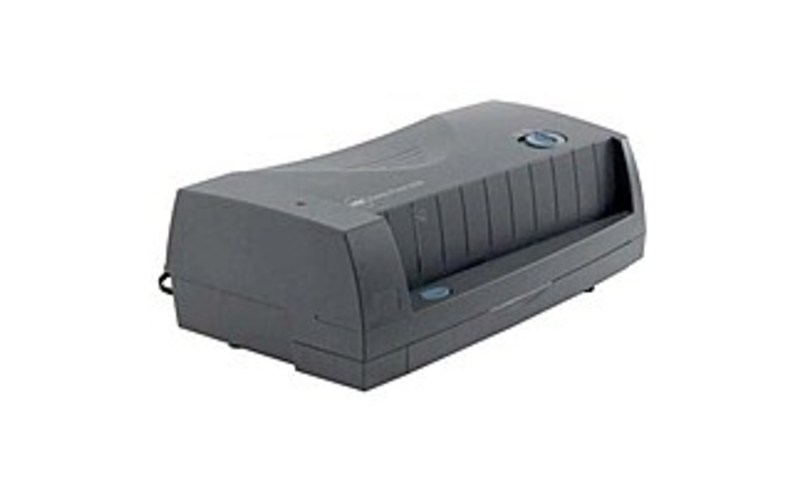 GBC 7704270 3230 2-3 Hole Electric Punch - 24 Sheets - Dark Gray