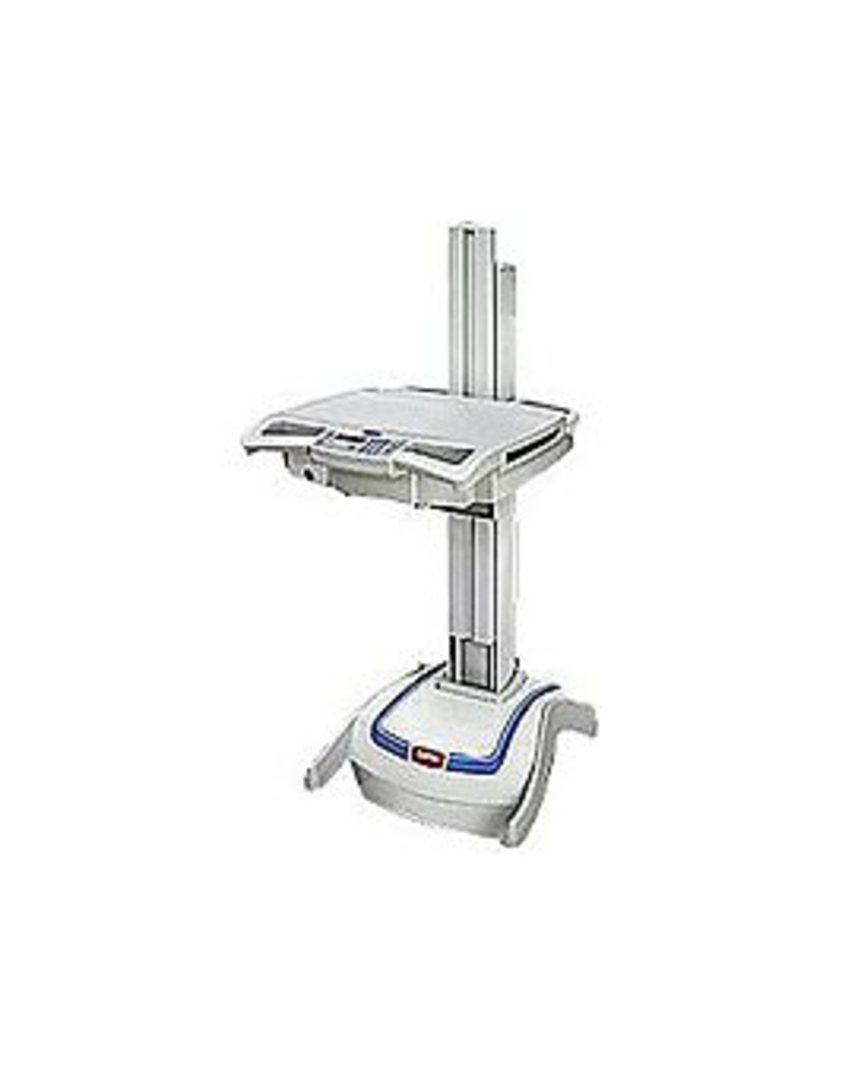 Capsa Healthcare 1975074 M38e Non-Powered Point-Of-Care LCD Cart - Blue, White