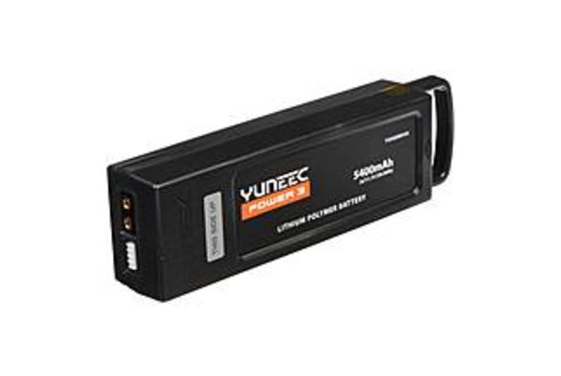 Yuneec 5400mAh 3-Cell / 3S 11.1V LiPo Battery w/ Cartridge: Q500 - 5400 mAh - Lithium Polymer (Li-Polymer) - 11.1 V DC