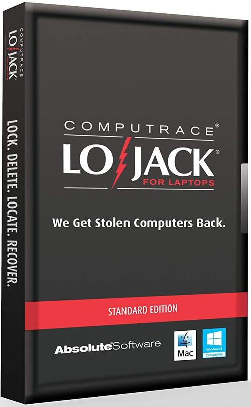 Absolute LJS-RE-P9-WIN-12 Lojack Software for Laptops - Standard 1 Year Subscription