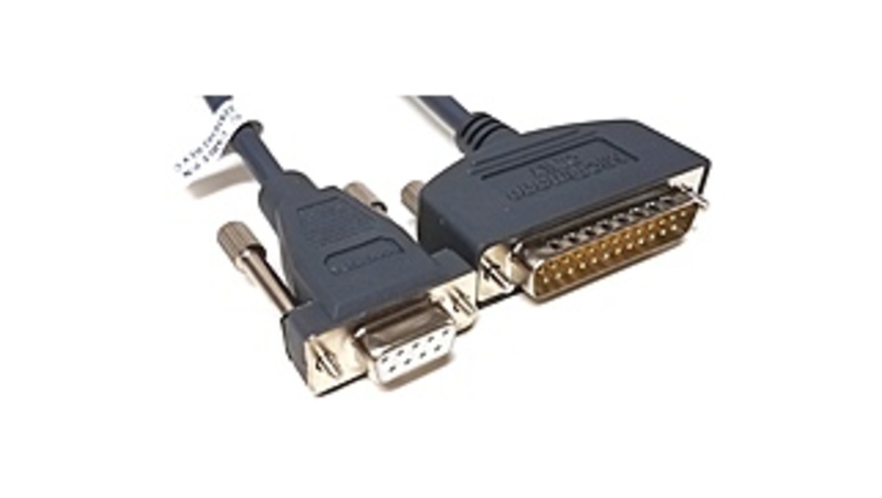 MagTek 22410302 8 Feet Serial Cable - 9-pin D-Sub (DB-9), 25-pin D-Sub (DB-25) - Female/Male - Gray