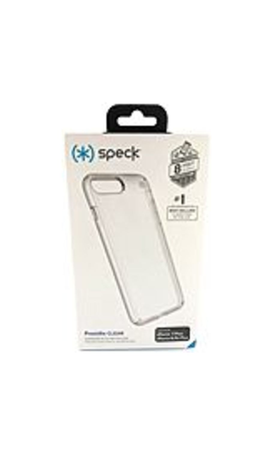 Speck Presidio CLEAR Case - For iPhone 7 Plus, iPhone 6S Plus, iPhone 6 Plus - Clear - Matte - Shock Proof, Impact Resistant, Bump Resistant, Drop Res