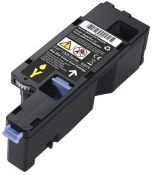 Dell 593-BBJW Laser Toner Cartridge for E525w Color Multifunction Printer - Up to 1400 Pages - Yellow