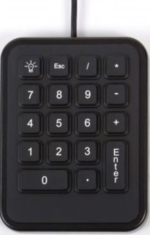 iKey IK-18-USB Mobile Numeric Keypad - Green Backlit