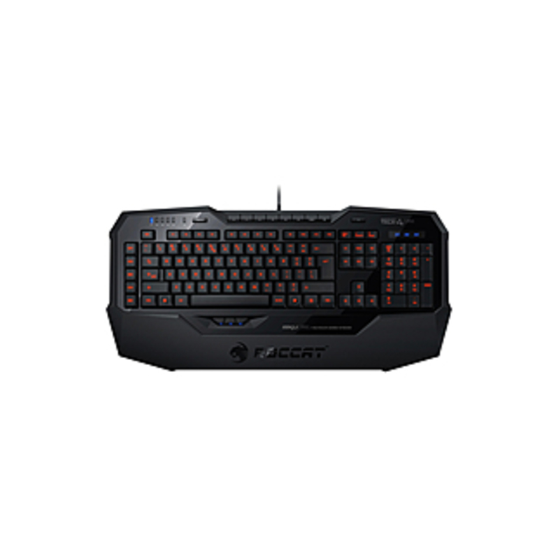 Roccat Isku FX - Multicolor Gaming Keyboard - Cable Connectivity - USB 2.0 Interface - 123 Key - English (US) - Compatible with Computer (PC) - Multim