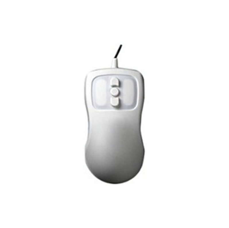 Man & Machine Petite Mouse - Optical - Cable - White - USB - Scroll Button - 5 Button(s)