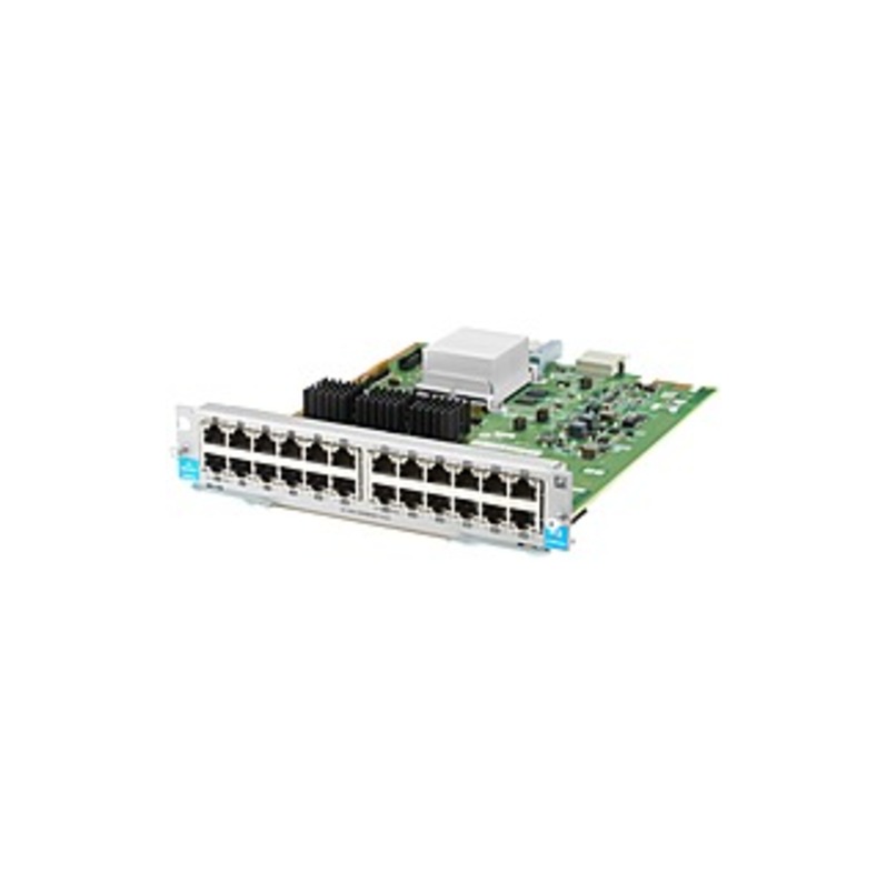 HPE 24-port 10/100/1000BASE-T MACsec v3 zl2 Module - For Data Networking 24 RJ-45 1000Base-T LAN - Twisted PairGigabit Ethernet - 1000Base-T - 1 Gbit/