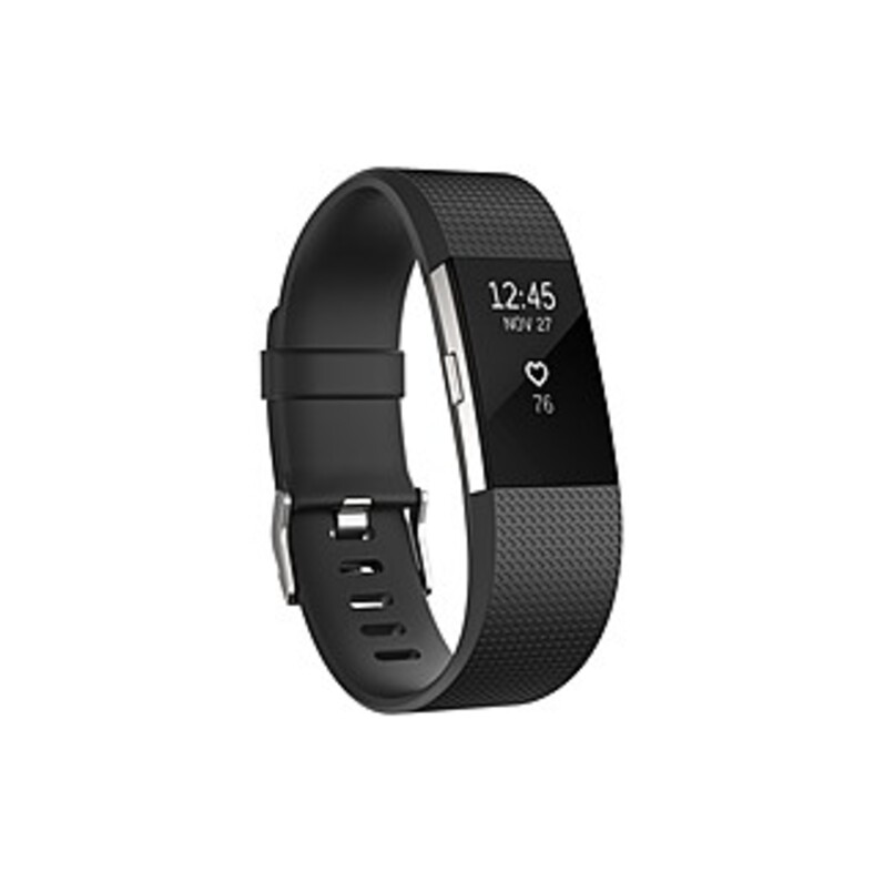 Fitbit Charge 2 Smart Band - Wrist - Accelerometer, Altimeter, Optical Heart Rate Sensor - Calendar, Silent Alarm, Alarm, Text Messaging - Heart Rate,