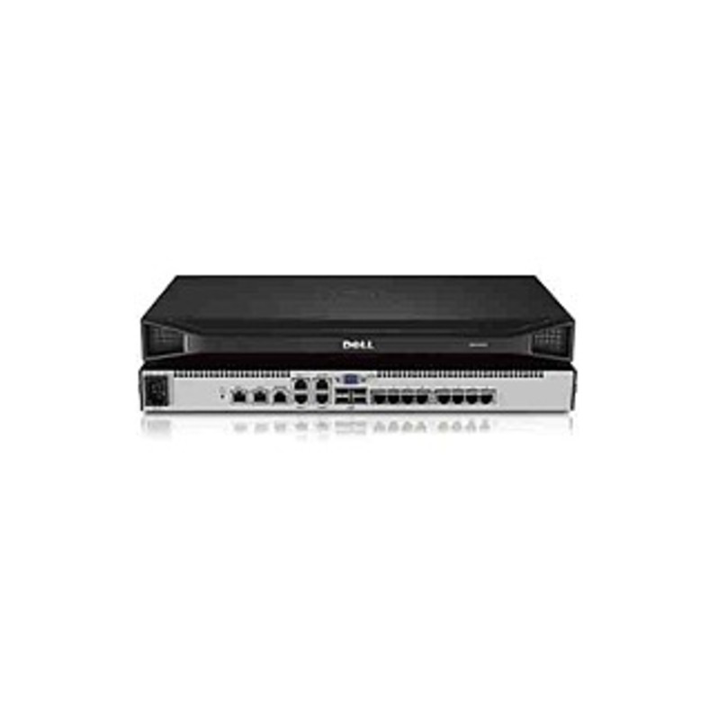 Dell Digital KVM Switch DMPU108e - TAA Compliant - 8 Computer(s) - 1 Local User(s) - 1 Remote User(s) - 1600 x 1200Network (RJ-45)USBVGA